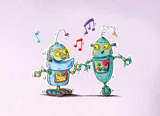 The robot dance