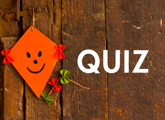 Colourful kites quiz